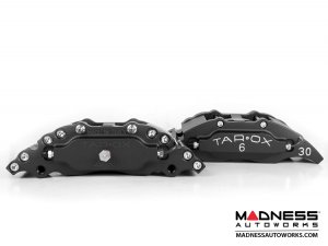 FIAT 500 Brake Upgrade Kit - Tarox 6 Pot Brake Conversion Kit - Black - Sport Series